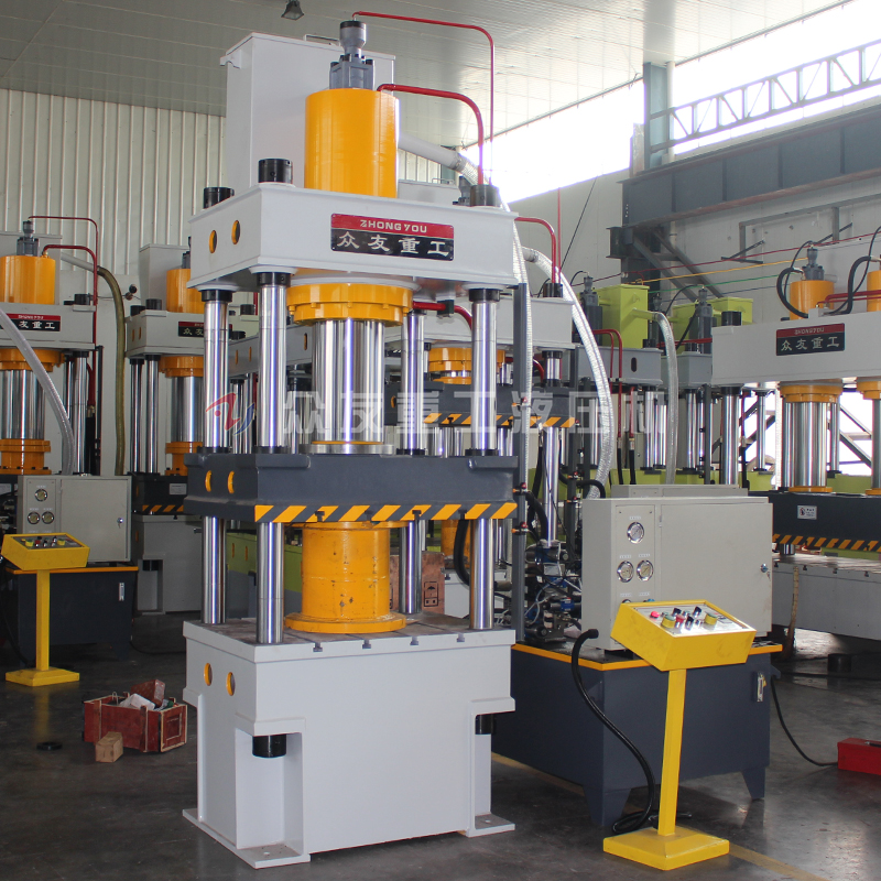 上海用户定做200吨办公橱柜液压机生产完毕发货