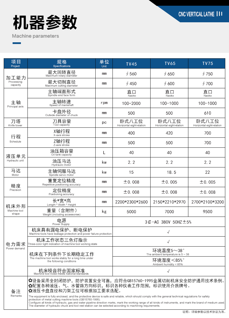  VTC45 制动鼓制动盘数控立车 刹车毂立式车床 小型多功能立车机器参数
